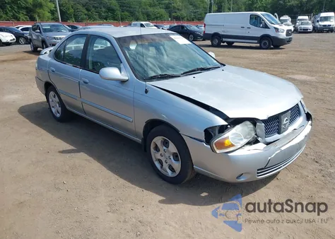 2004 Nissan Sentra 1.8S z USA, uszkodzony, nr VIN 3N1CB51D54L476228